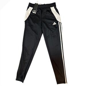 Adidas Tiro 24 Training Pants Black White Womens XS IJ7660 Track‎ Joggers NEW